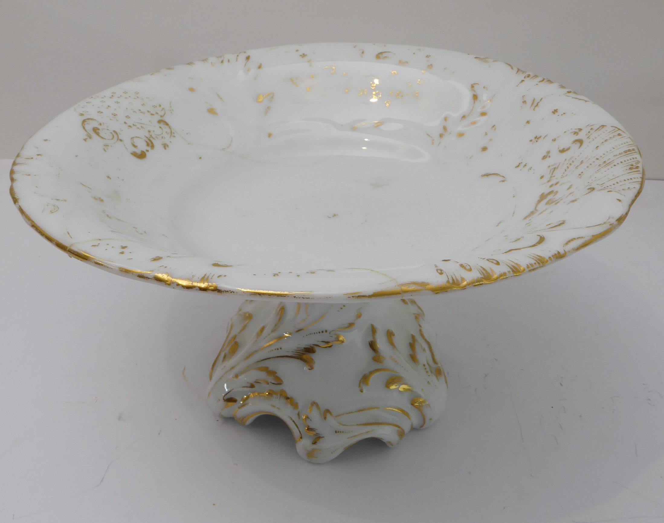 Two 19th century part-services:  1. the part dinner service comprising sixteen 23 cm dinner - Image 5 of 15