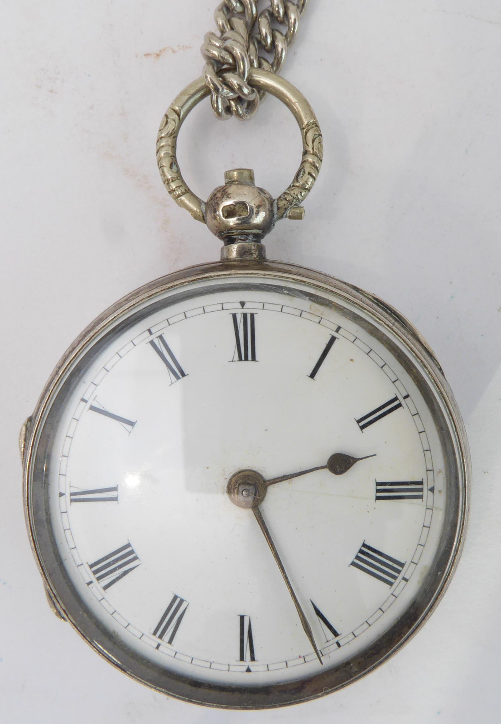 Three open-faced pocket watches: a large gentleman's example marked 'The Reliable: John Myers & - Image 2 of 7