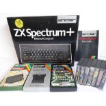 An original boxed ZX Spectrum+ Sinclair personal computer, together with a ZX Spectrum+ Sinclair