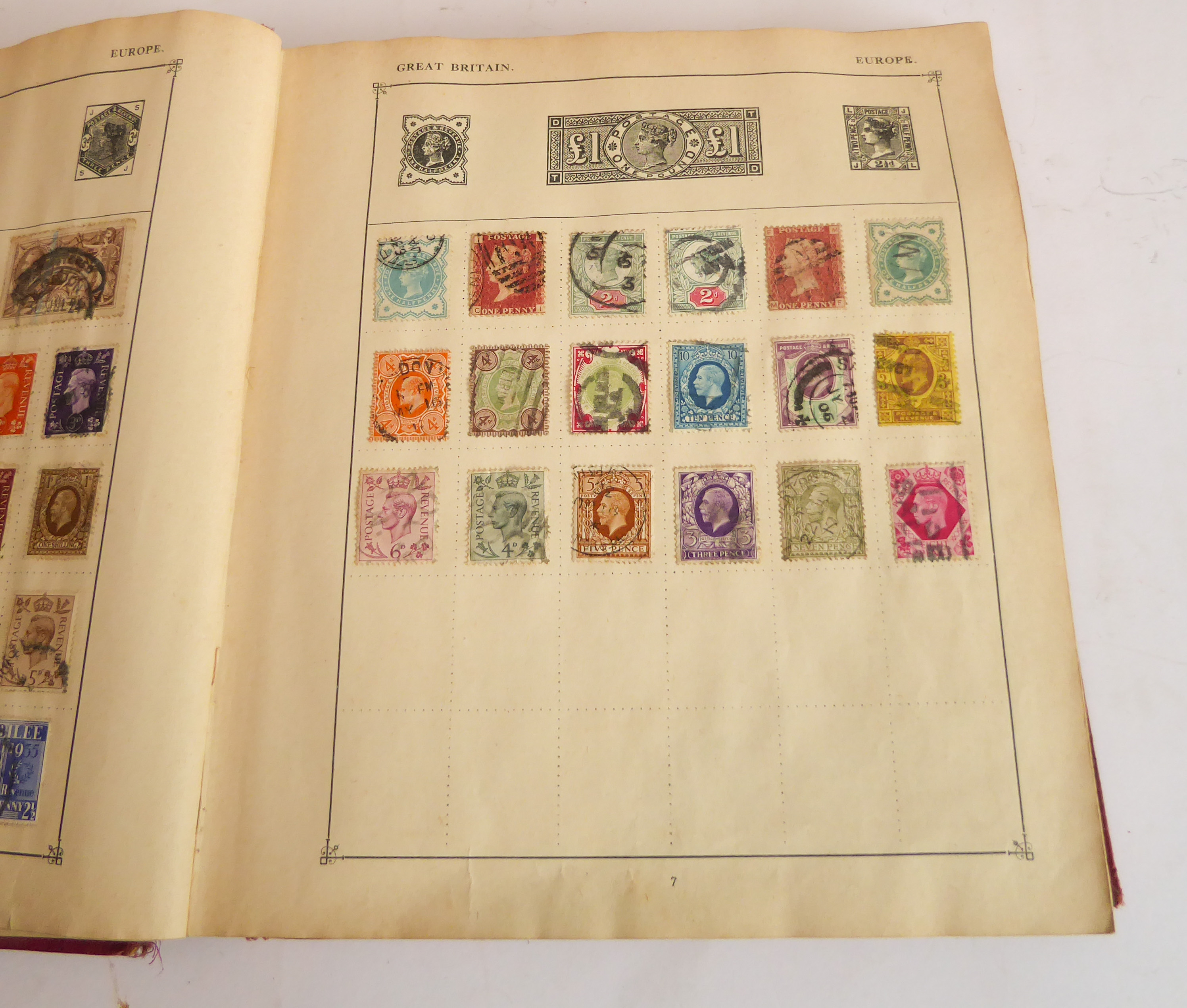 The Strand Stamp Album containing a mixed variety of worldwide stamps mostly late 19th to early 20th - Image 7 of 16