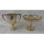 2 SILVER HORSE RACING TROPHIES : ZARIA RACE CLUB BOTH WON BY SHIKA OWNER MRS AW ANDERSON - 1261 G