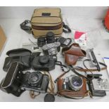 VARIOUS CAMERAS TO INCLUDE EDIX, ZENIT 3M, ZENIT TTL,