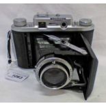 ENSIGN SELFIX 820 SPECIAL CAMERA WITH FOLDING LENS. HAS A ROSS XPRESS F/3.8 105MM LENS. SERIAL NO.