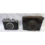 ENSIGN MULTEX MODEL O CAMERA. SERIAL NO.H21108.