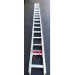 ALUMINIUM TWO SECTION EXTENSION LADDERS