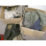 SELECTION OF VINTAGE SPORTSMANS JACKETS, TROUSERS,
