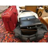 GREEN LAMB LUGGAGE BAG,