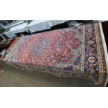 FINE HAND KNOTTED WOOL PERSIAN CARPET OF ISFAHAN DESIGN FROM THE NAJAF-ABAD REGION,