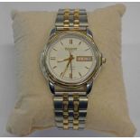 TISSOT GENTS AUTOMATIC 21 JEWELS WRISTWATCH Condition Report: Currently running but
