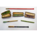 VARIOUS CIGARETTE HOLDERS, MEERSCHAUM CIGARETTE HOLDER,