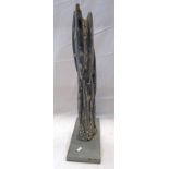 ORTHOCERAS FOSSIL TOWER SCULPTURE Condition Report: 9.95kg. 59.5cm tall.