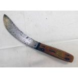 J RUSSELL & CO GREEN RIVER WORKS SKINNING KNIFE WITH A 16.
