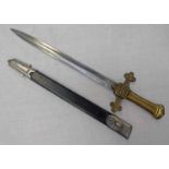 VICTORIAN BAND SWORD BY MOLE WITH ITS 32.