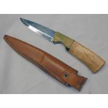 HELLE NORWAY KNIFE WITH SCABBARD