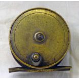BOWNESS & BOWNESS MAKERS LONDON 3" BRASS REEL
