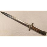 BRITISH PATTERN 1888 MK2 BAYONET BY WILKINSON WITH 30 CM LONG BLADE Condition Report: