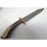 BOWIE STYLE KNIFE WITH 24.