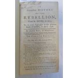 A COMPLEAT HISTORY OF THE REBELLION, FROM ITS FIRST RISE, IN 1745,