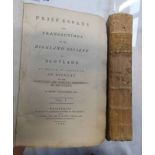 PRIZE ESSAYS AND TRANSACTIONS OF THE HIGHLAND SOCIETY OF SCOTLAND BY HENRY MACKENZIE,