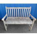 WOODEN GARDEN BENCH