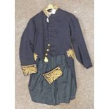 PRIVY COUNCILLORS UNIFORM TUNIC AND TROUSERS BY HENRY POOLE & COMPANY SAVILLE ROW COURT JACKET,