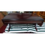 MAHOGANY SOFA TABLE,