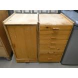 PINE MULTI DRAWER TOOL CHEST WIDTH 41CM X HEIGHT 80CM,