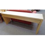 MODERN SINGLE DRAWER SIDE TABLE,