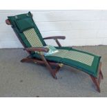 WOODEN FOLDING GARDEN DECK CHAIR