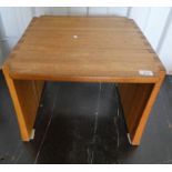 OAK SQUARE COFFEE TABLE,