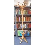 ARTS & CRAFTS STYLE BENTWOOD COAT STAND