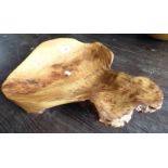 BURR WALNUT BOWL Condition Report: The dimensions for this item are: Height -