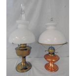 BRASS & COPPER PARAFFIN LAMPS