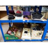 SELECTION OF VARIOUS ITEMS INCLUDING CASED SET OF BINOCULARS, CAMERAS ,