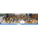 SELECTION OF BORDER FINE ARTS ANIMAL FIGURES INCLUDING FOXES, OWLS,