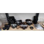 SELECTION OF VARIOUS CAMERAS INCLUDING PENTAX ASAHI,