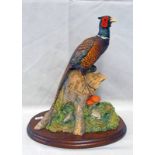 BORDER FINE ARTS 'WOODLAND MAJESTY' FIGURE MARKED 'B.F.A SCOTLAND, B WALTON, L.M.