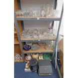 Lot withdrawn SELECTION OF CRYSTAL INCLUDING DECANTERS, BOWLS,