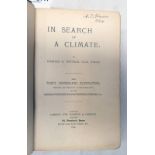IN SEARCH OF A CLIMATE BY CHARLES G.