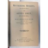 WUTHERING HEIGHTS BY ELLIS BELL (EMILY BRONTE); AND AGNES GREY BY ACTON BELL (ANNE BRONTE);
