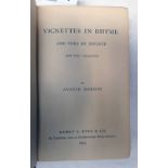 VIGNETTES IN RHYME AND VERS DE SOCIETE BY AUSTIN DOBSON,