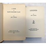 A DOME OF MANY-COLOURED GLASS BY AMY LOWELL - 1912 AND LEGENDS BY AMY LOWELL - 1921