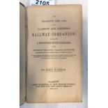 THE GLASGOW AND AYR AND GLASGOW AND GREENOCK RAILWAY COMPANION BY JOHN WARDEN - 1841