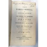 A NEW FAMILY HERBAL: OR POPULAR ACCOUNT OF THE NATURES & PROPERTIES OF THE VARIOUS PLANTS USED IN