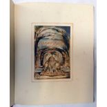 THE BOOK OF URIZEN BY WILLIAM BLAKE, QUARTER LEATHER BOUND,