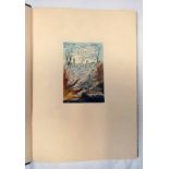THE MARRIAGE OF HEAVEN AND HELL BY WILLIAM BLAKE, QUARTER LEATHER BOUND, LIMITED EDITION NO.