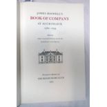 JAMES BOSWELL'S BOOK OF COMPANY AT AUCHINLECK 1782-1795 BY THE VISCOUNTESS ECCLES GORDON TURNBULL,