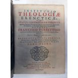 INSTITUTIO THEOLOGIAE ELENCTICAE, IN QUA STATUS CONTROVERSIAE PRESPICUE BY FRANCISCO TURRETTINO,