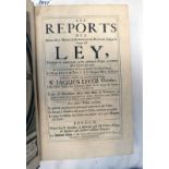 LES REPORTS DES DIVERS SELECT MATTERS & RESOLUTIONS DES REVEREND JUDGES & SAGES DEL LEY BY SR.