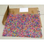 APPROX 25 - 30 SHEETS OF FLORAL KALEIDOSCOPE EFFECT PAPER